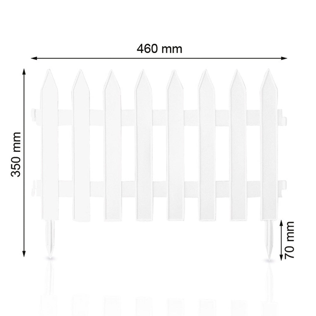 PROSPERPLAST - Garden Fence Garden Classic 3.2m / Culoare alb