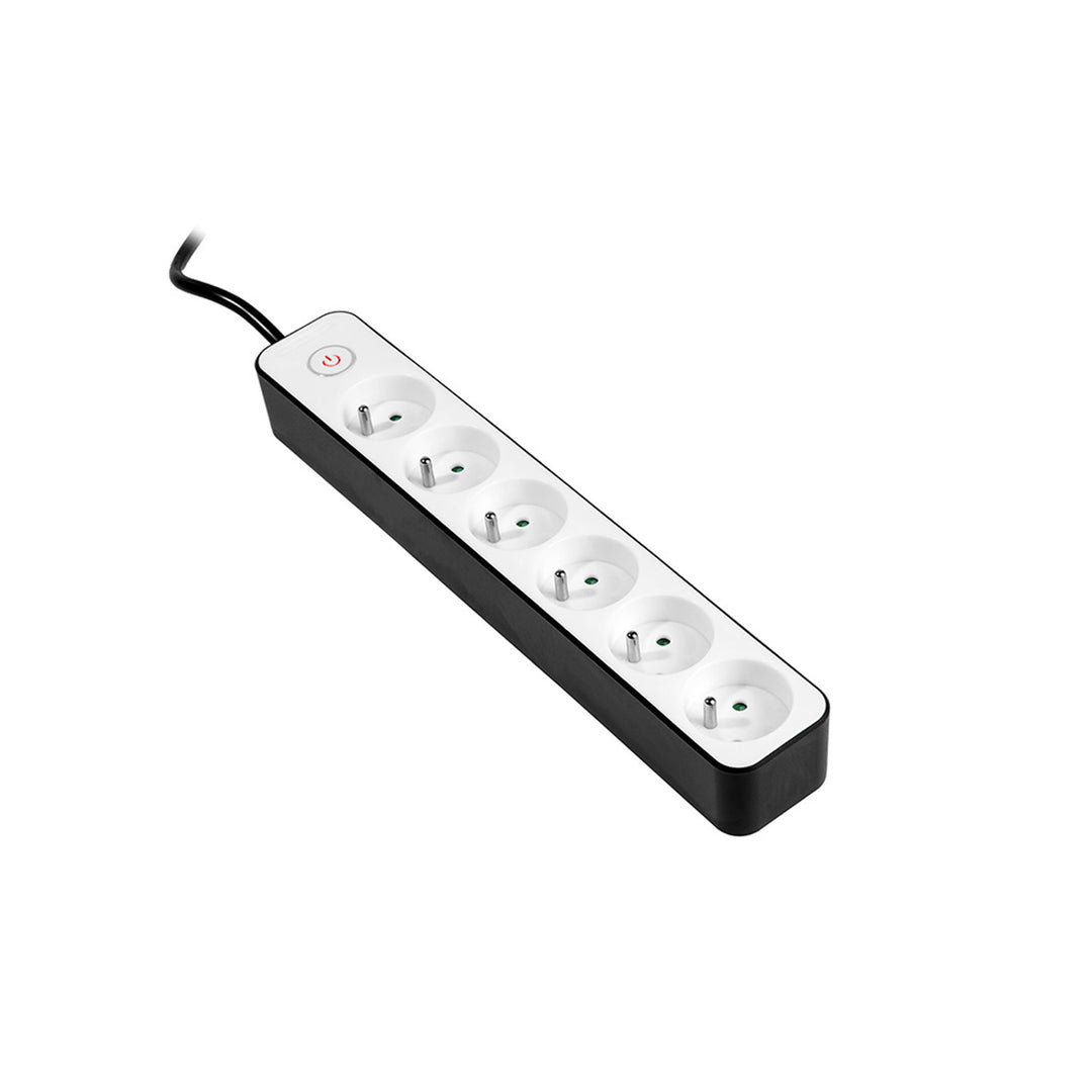 TRACER Zebra Zebra 1,5 m cu 6 prize și dispozitiv de protecție împotriva supratensiunilor