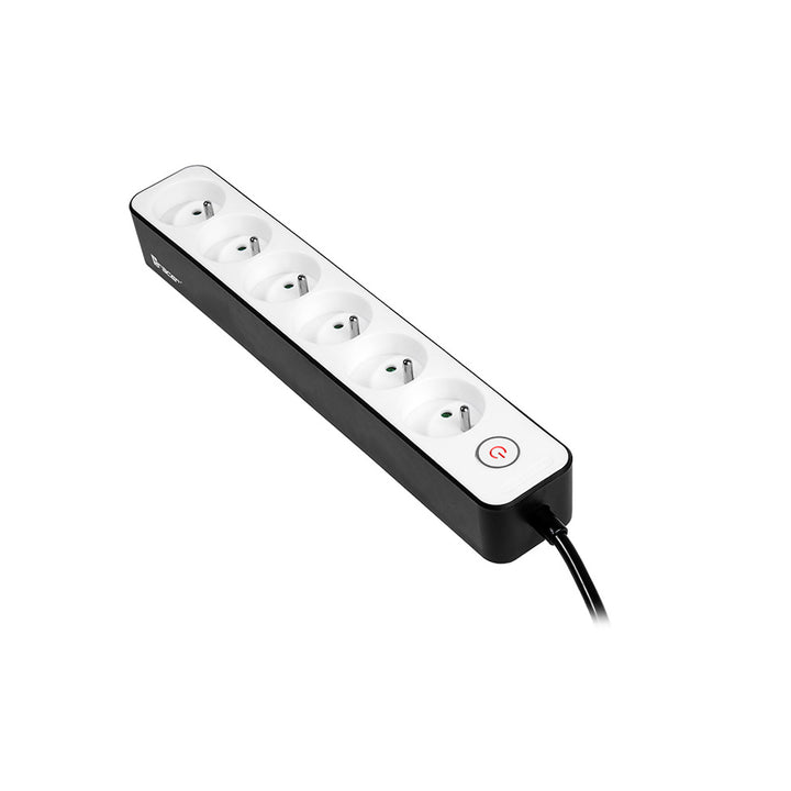 TRACER Zebra Zebra 1,5 m cu 6 prize și dispozitiv de protecție împotriva supratensiunilor