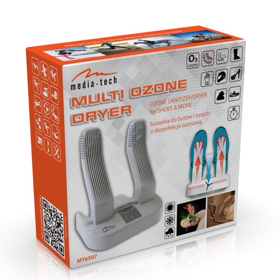 Uscător de pantofi Media-Tech, control temperatură, putere până la 100W, Dryer Ozone Pro