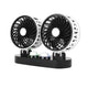 Ventilator dual USB LTC 2x5 "12V cu control