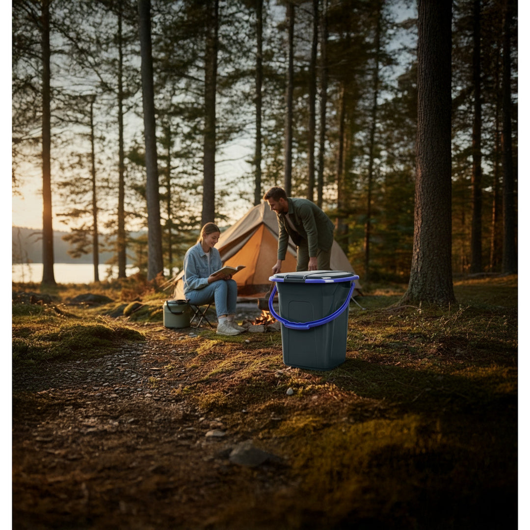 Toaletă turistică GreenBlue GB320BB negru-albastru 19 L