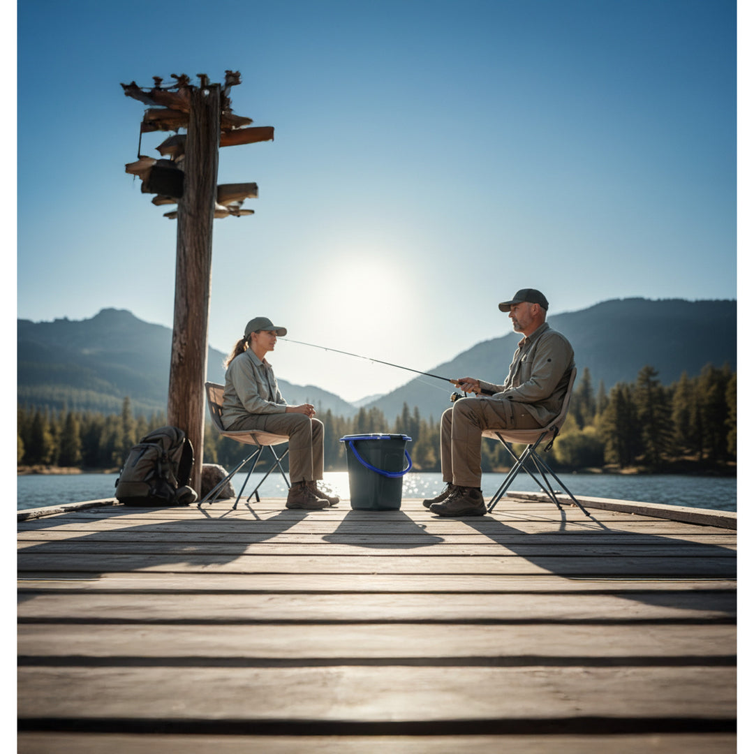 Toaletă turistică GreenBlue GB320BB negru-albastru 19 L