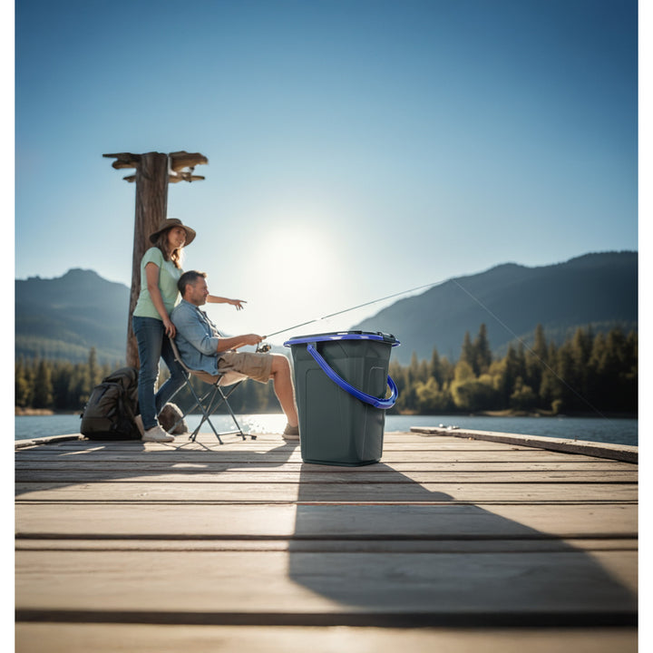 Toaletă turistică GreenBlue GB320BB negru-albastru 19 L