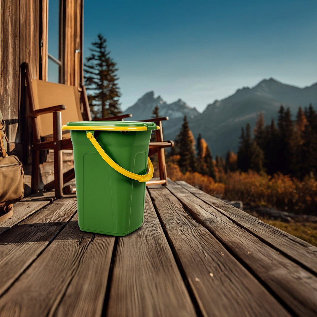 Toaletă turistică GreenBlue verde inchis - portocaliu 19 L