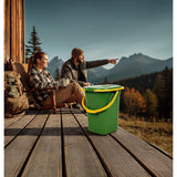 Toaletă turistică GreenBlue verde inchis - portocaliu 19 L