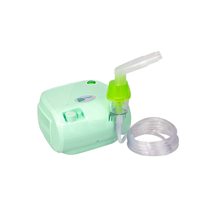 Inhalator Omnibus, funcționare continuă, 2 măști, filtre de rezervă, celadon, BR-CN116B