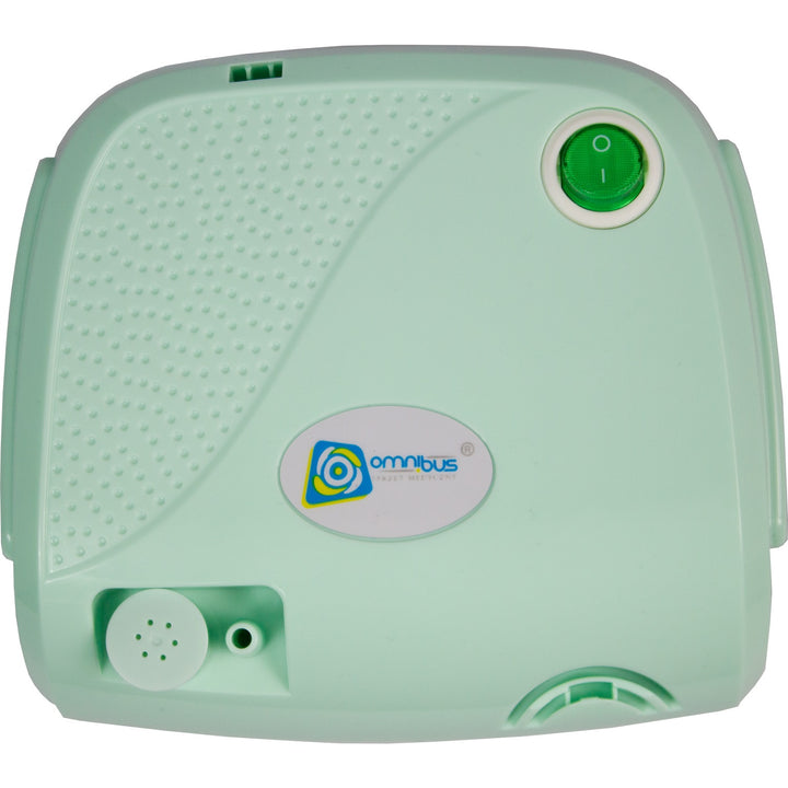 Inhalator Omnibus, funcționare continuă, 2 măști, filtre de rezervă, celadon, BR-CN116B