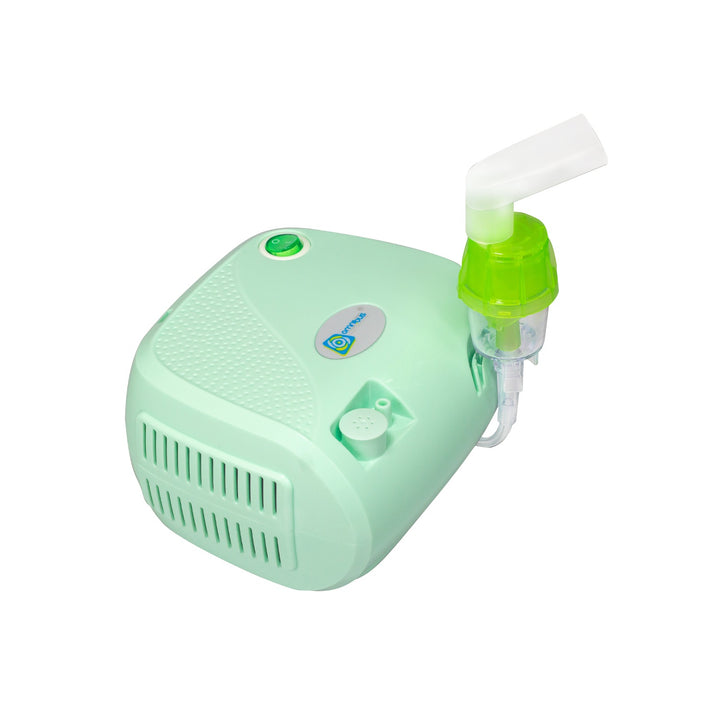Inhalator Omnibus, funcționare continuă, 2 măști, filtre de rezervă, celadon, BR-CN116B