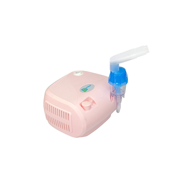 Inhalator Omnibus, funcționare continuă, 2 măști, filtre de rezervă, pulbere roz, BR-CN116B