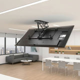 Suport electric de tavan pentru televizor, pentru pereți înclinați 32"-70" 35 kg max. telecomandă Maclean MC-880 max. VESA 600x411