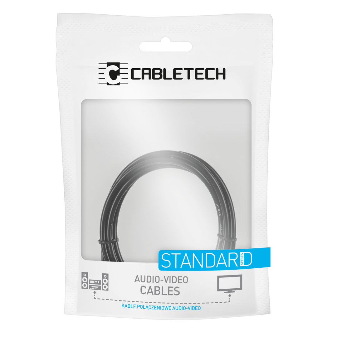 Cablu audio-video 2RCA-2RCA 1.8m Cabletech standard