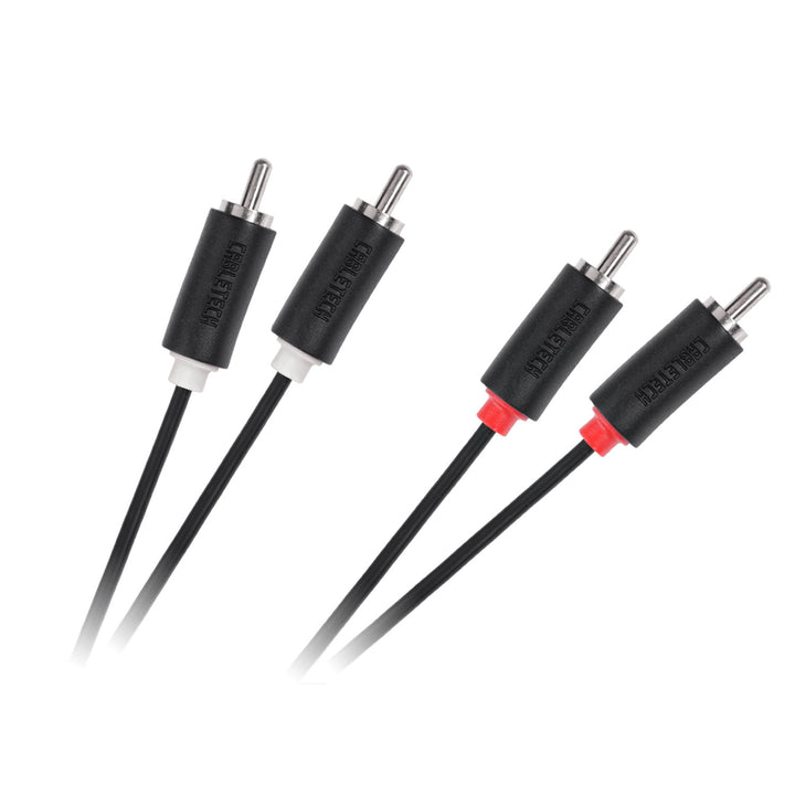 Cablu audio-video 2RCA-2RCA 1.8m Cabletech standard