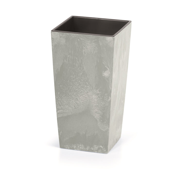 Mașină de plantat cu inserție de culoare și model care imită betonul Urbi Square Beton DURS140B-422U