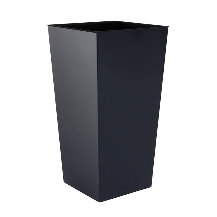 Ghiveci Prosperplast cu inserție Urbi Square DURS140-S433 - culoare antracit