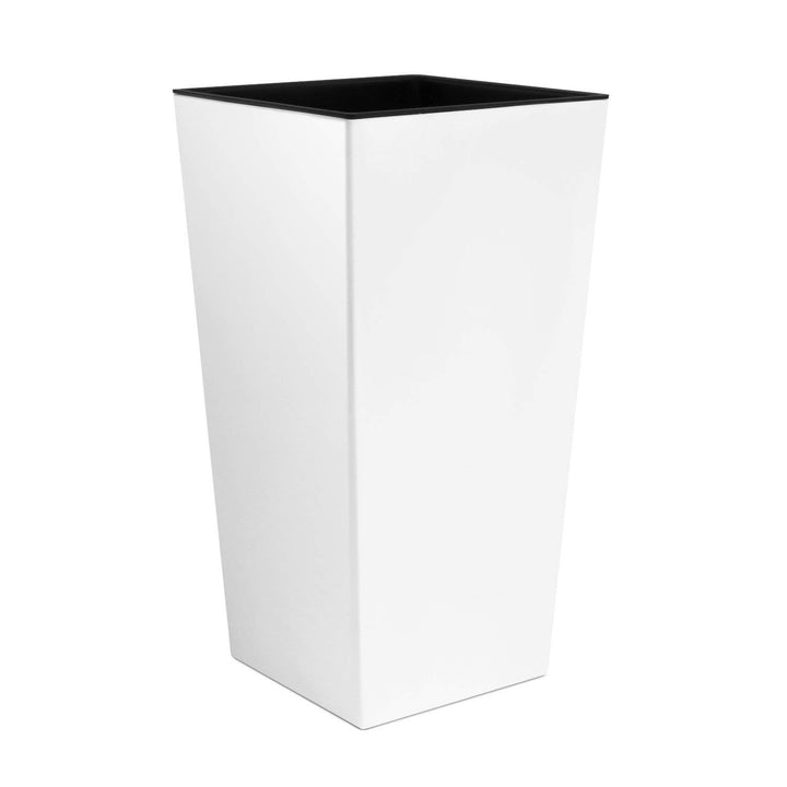 Ghiveci Prosperplast cu inserție Urbi Square DURS200-S449 - alb