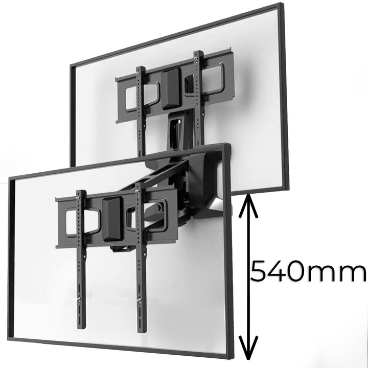Suport TV electric cu telecomanda, 32 - 70 ", maximum 35 kg, Maclean MC-891, negru