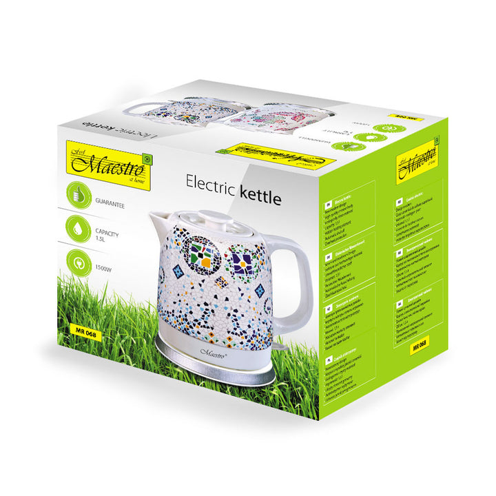 Ceainic electric ceramic 1,5L Maestro MR068 1500W
