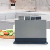 Maestro MR1787 Maestro MR1787 Chopping Cutting Board Stand Symbol Coded Reversible Plastic Set 4 PCS Dishwasher Safe