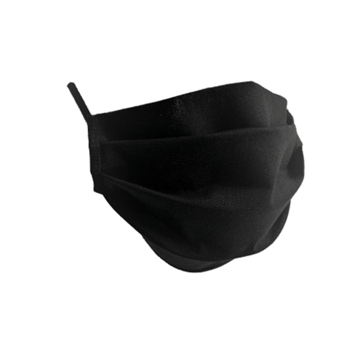 Mască facială reutilizabilă din bumbac negru