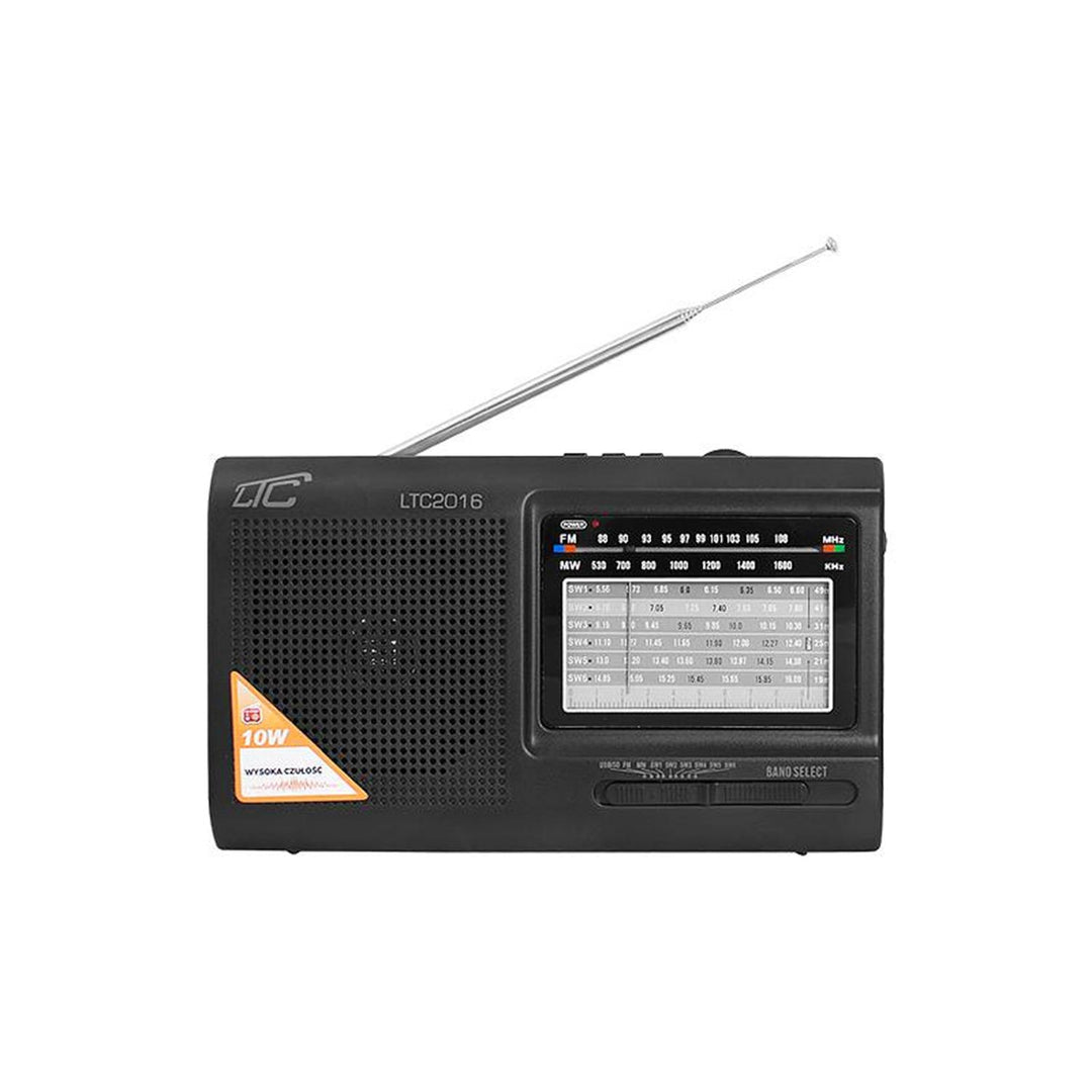 Radio portabil LTC-2016 WILGA USB cu baterie reîncărcabilă încorporată