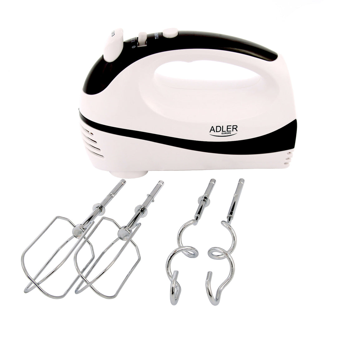 Mixer de bucătărie Adler, putere 300 W, 5 viteze, funcție Turbo, AD 4205 b
