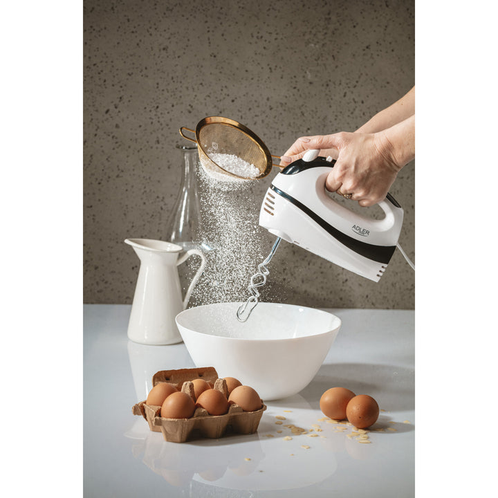 Mixer de bucătărie Adler, putere 300 W, 5 viteze, funcție Turbo, AD 4205 b