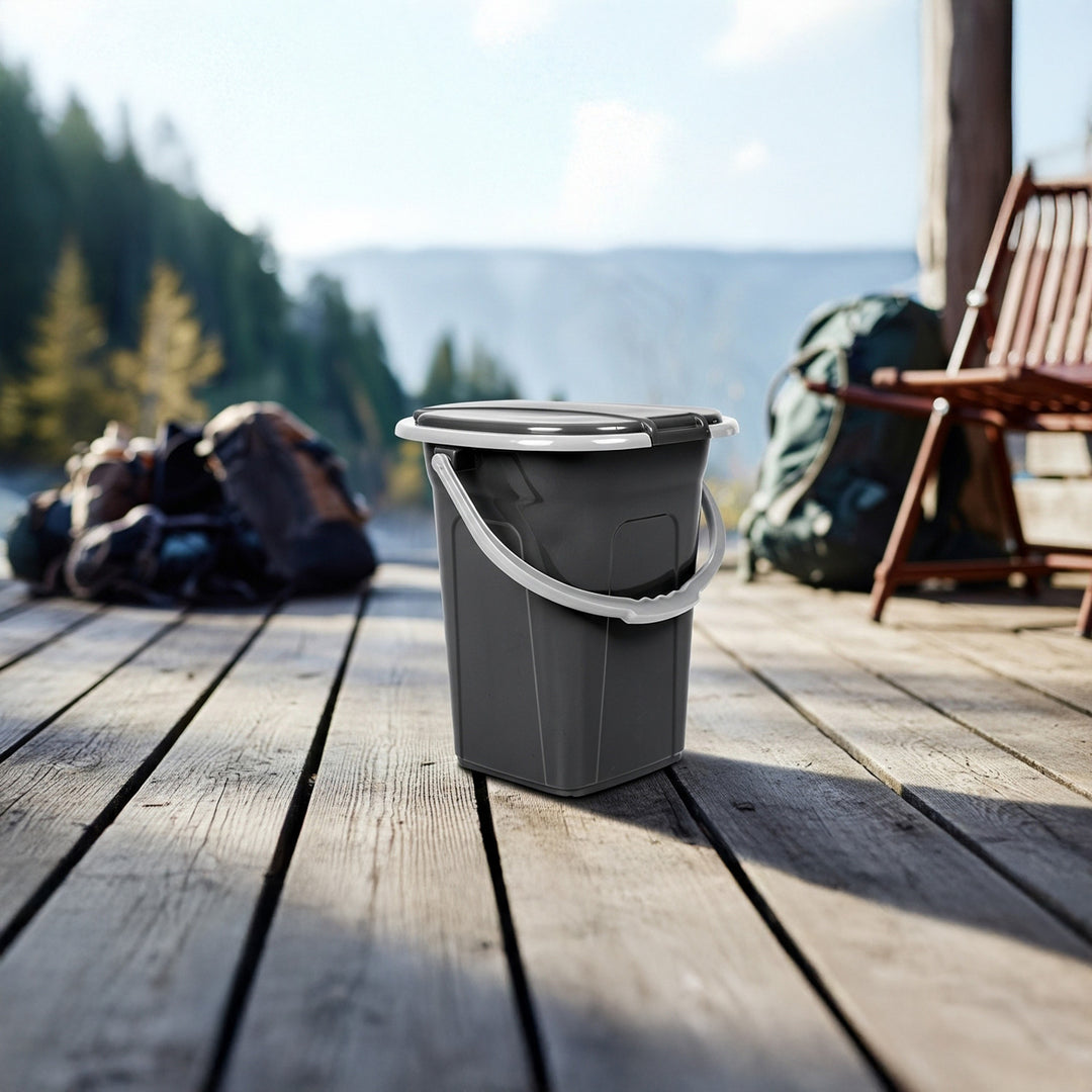 Toaletă turistică portabila GreenBlue antracit, 19 L