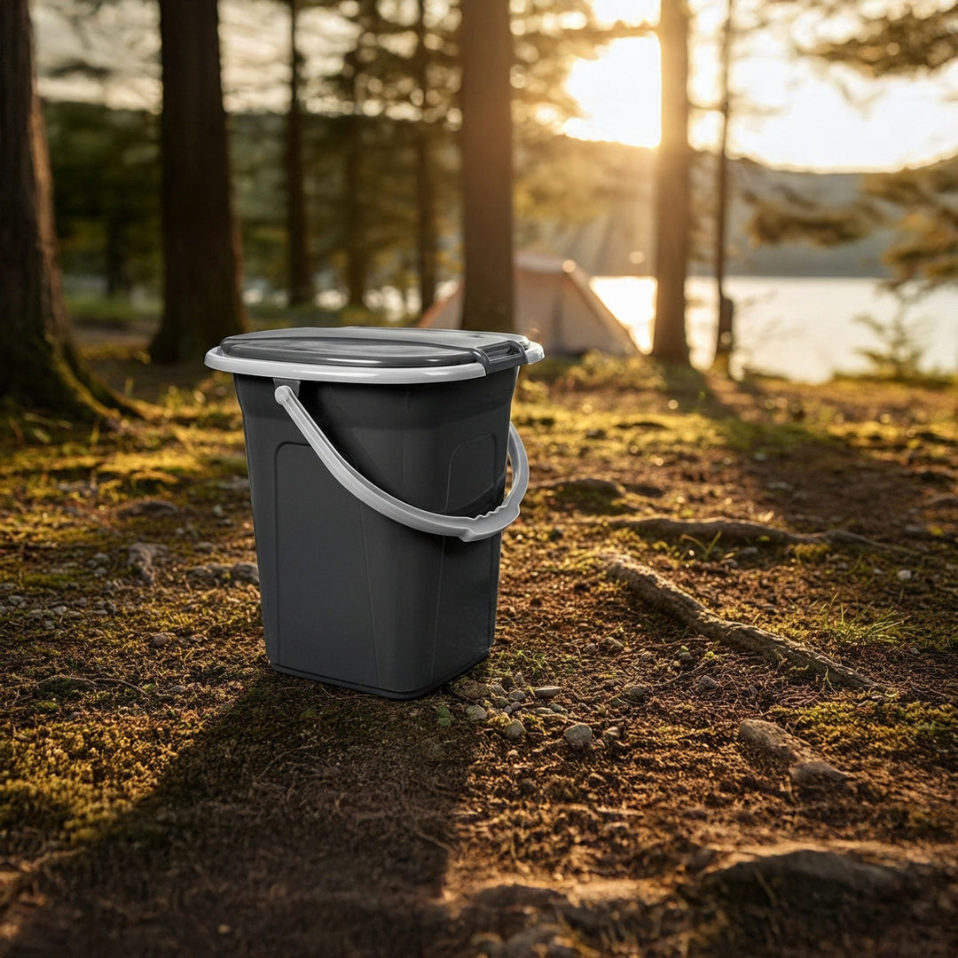 Toaletă turistică portabila GreenBlue antracit, 19 L