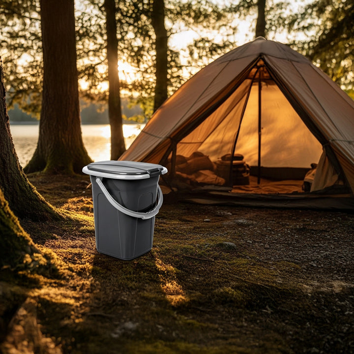 Toaletă turistică portabila GreenBlue antracit, 19 L