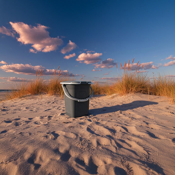 Toaletă turistică portabila GreenBlue antracit, 19 L