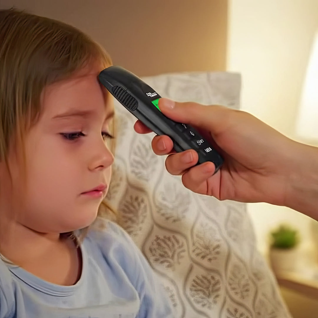 Termometru medical cu infrarosu, fara contact, Promedix PR-638