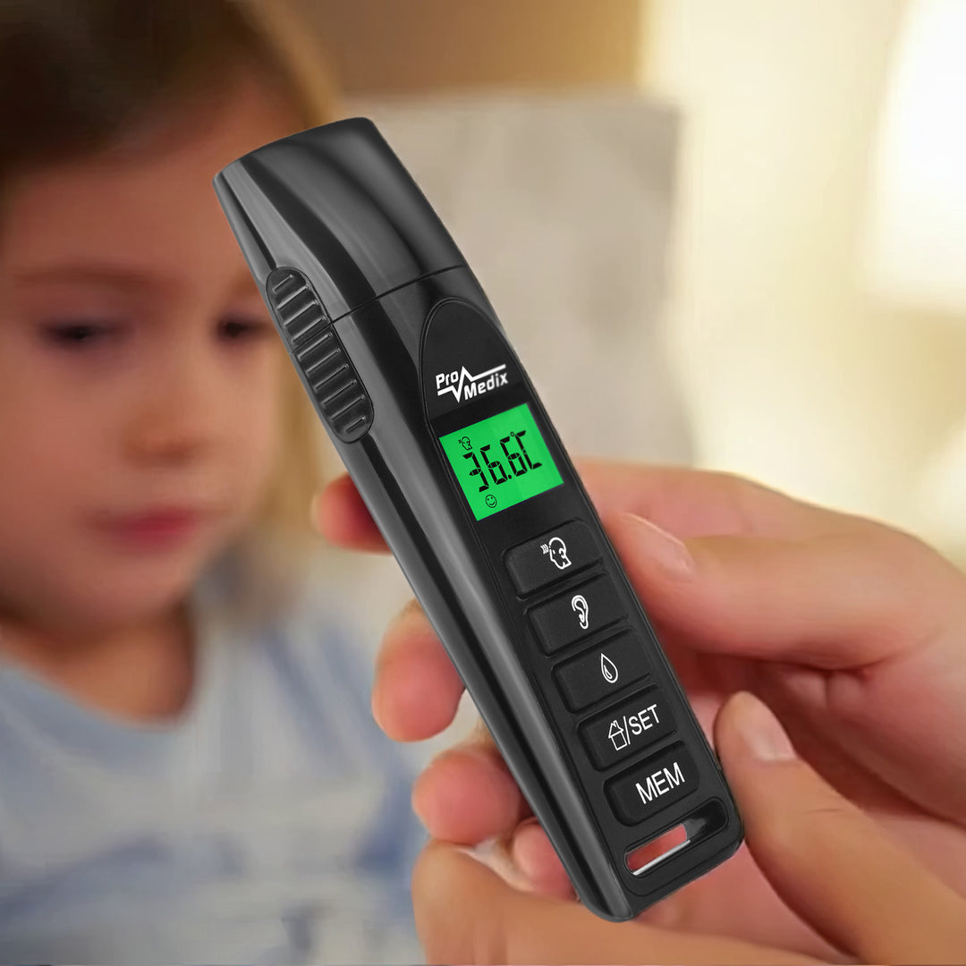 Termometru medical cu infrarosu, fara contact, Promedix PR-638