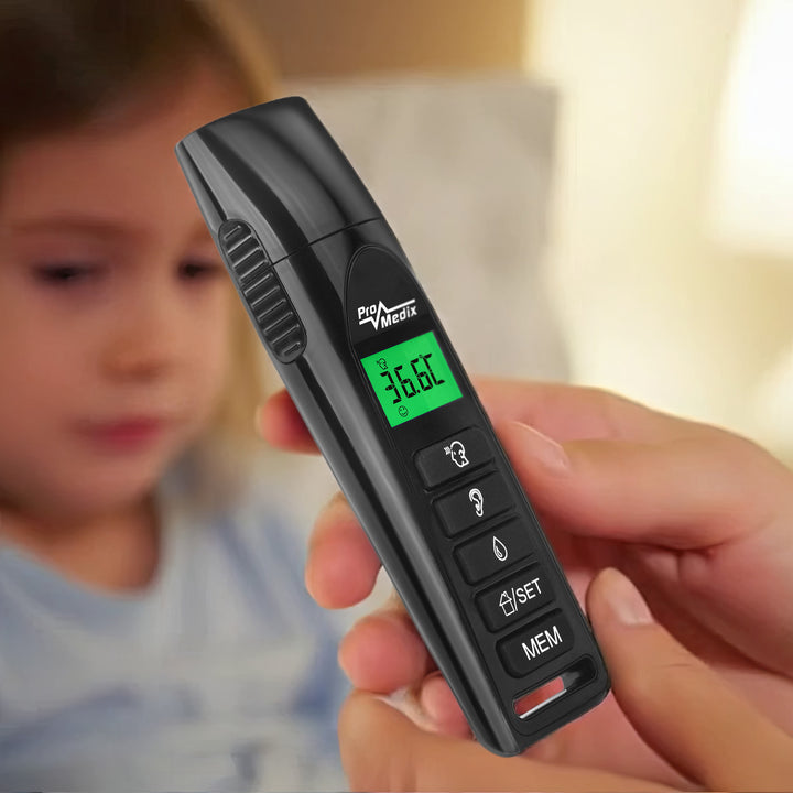 Termometru medical cu infrarosu, fara contact, Promedix PR-638