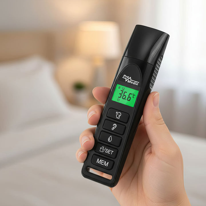 Termometru medical cu infrarosu, fara contact, Promedix PR-638