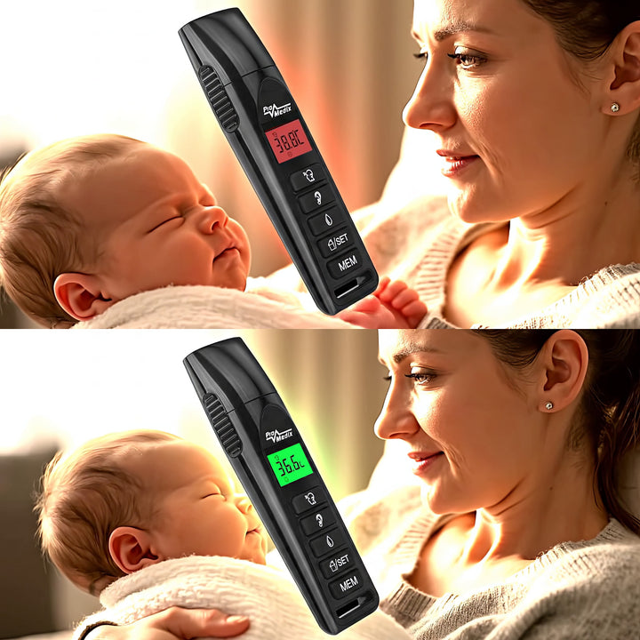 Termometru medical cu infrarosu, fara contact, Promedix PR-638