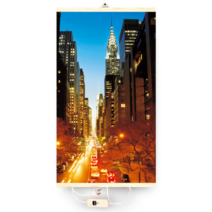Încălzitor cu infraroșu - panou de încălzire flexibil 430W TRIO model 2 Manhattan, dimensiuni 100x57cm cu regulator