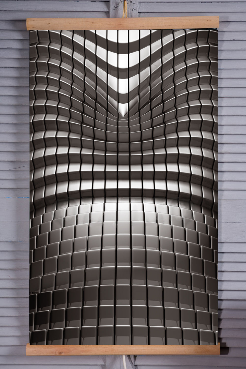 Încălzitor cu infraroșu - panou de încălzire flexibil 430W TRIO model 7 abstract, dimensiuni 100x57cm cu regulator