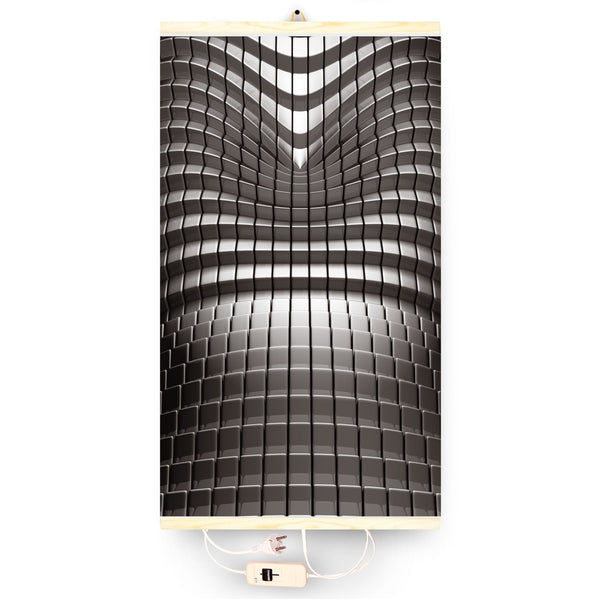 Încălzitor cu infraroșu - panou de încălzire flexibil 430W TRIO model 7 abstract, dimensiuni 100x57cm cu regulator