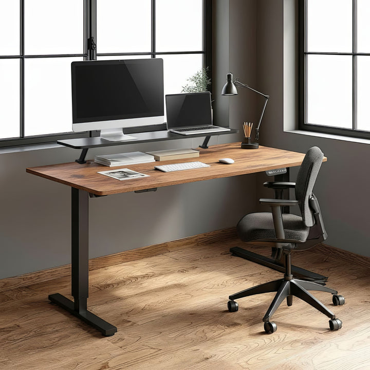 Ergo Office Tabletop Monitor Shelf, cu șuruburi, 13"~32", max 20kg, ER-409