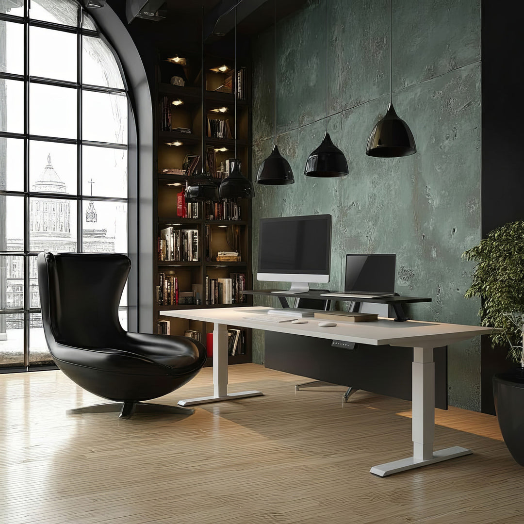 Ergo Office Tabletop Monitor Shelf, cu șuruburi, 13"~32", max 20kg, ER-409