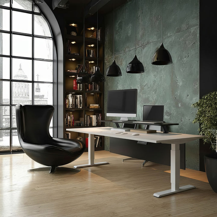 Ergo Office Tabletop Monitor Shelf, cu șuruburi, 13"~32", max 20kg, ER-409