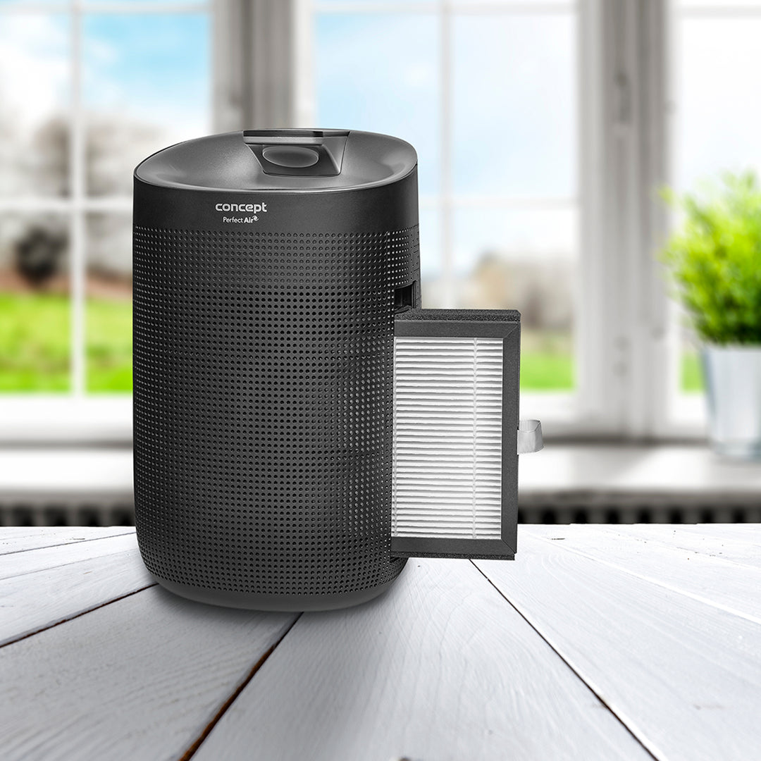 Dezumidificator și purificator de aer Perfect Air OV1210 2in1, 750 ml / zi, pentru încăperi de până la 25 m2, filtrare în 3 trepte