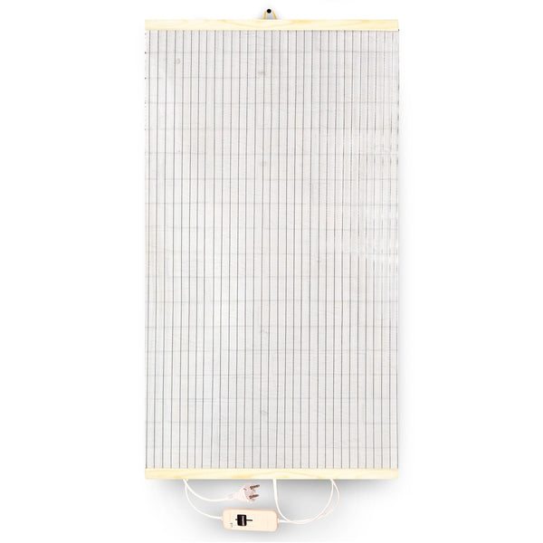 Încălzitor cu infraroșu - panou de încălzire flexibil 430W TRIO design 14 transparent, dimensiuni 100x57cm cu regulator