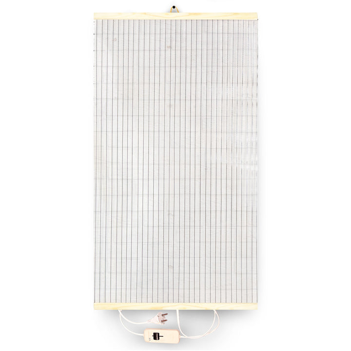 Încălzitor cu infraroșu - panou de încălzire flexibil 430W TRIO design 14 transparent, dimensiuni 100x57cm cu regulator