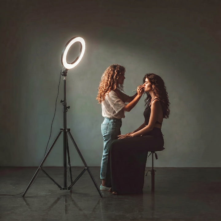 Trepied pentru lampa cu inel LED 12 "Maclean MC-163, înălțime maximă 190 cm, sarcină maximă 3 kg
