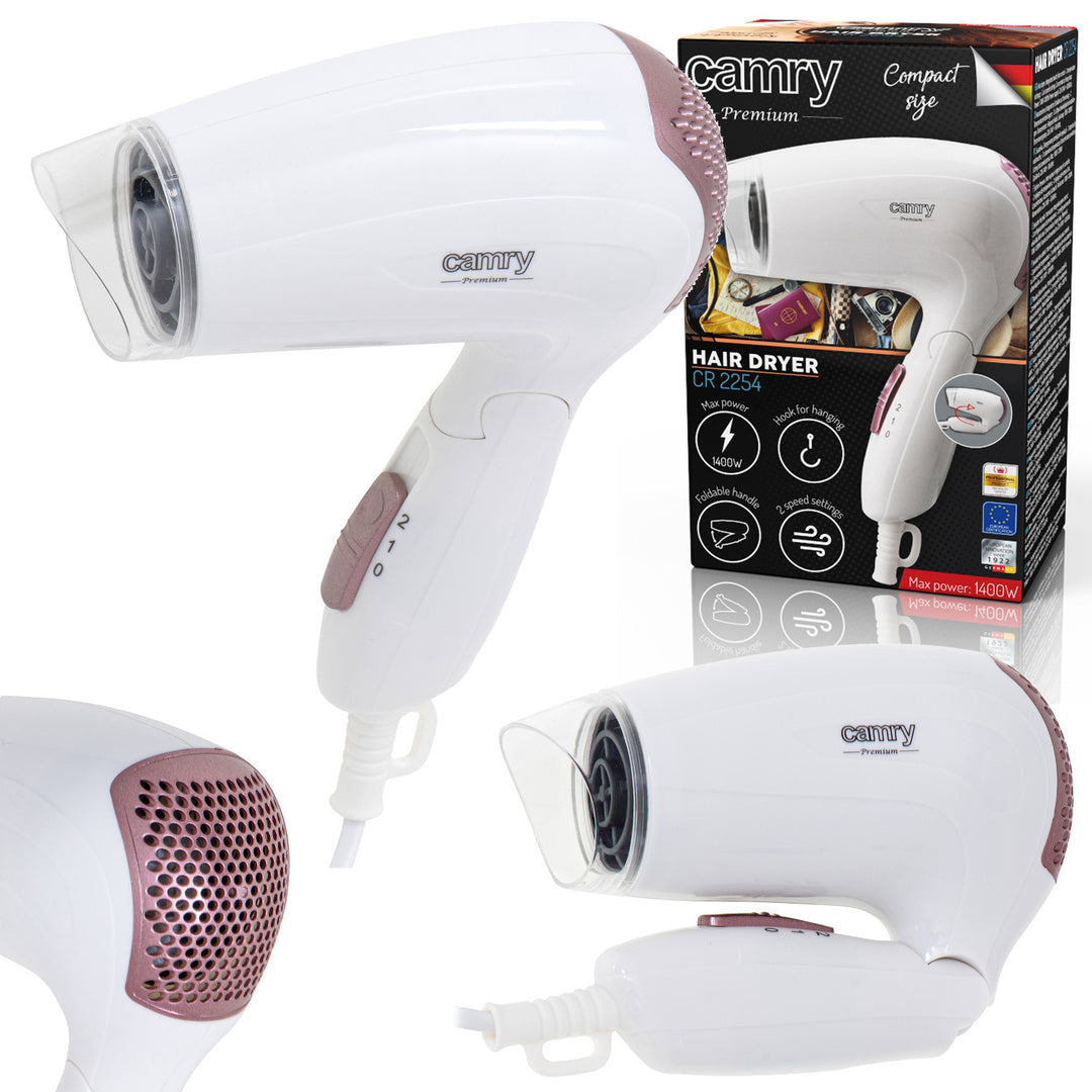 Uscător de păr 1200W Camry CR 2254 2 niveluri de control al puterii