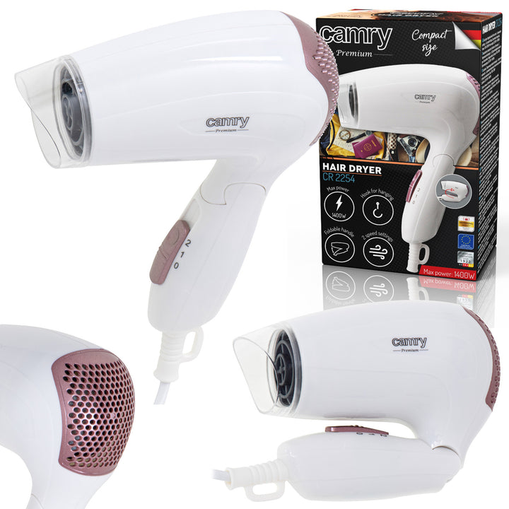 Uscător de păr 1200W Camry CR 2254 2 niveluri de control al puterii