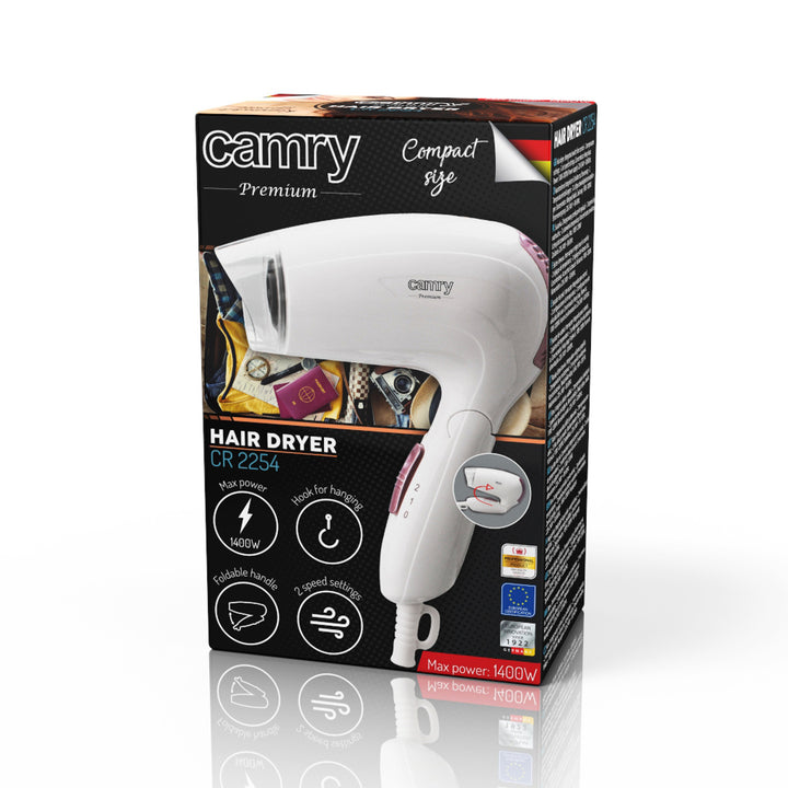 Uscător de păr 1200W Camry CR 2254 2 niveluri de control al puterii