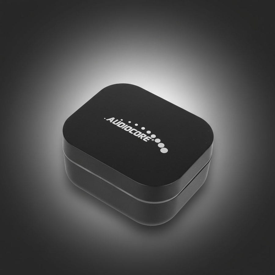 Casti TWS BT 5.1 Audiocore cu statie de incarcare, 300mAh, AC580 negru